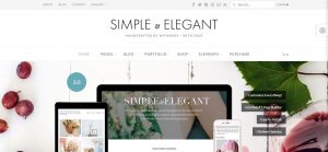 Mẫu Theme WordPress chuẩn SEO Simple&Elegant