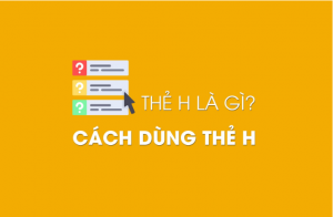Cách sử dụng thẻ heading
