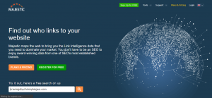 Phần mềm Majestic.